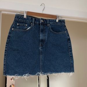 100% Cotton Zara mini denim skirt